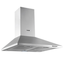 Baridi DH126  60cm Chimney Style Cooker Hood with Carbon Filters, Stainless Steel