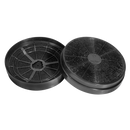 Baridi DH134  Carbon Filters for Cooker Hoods CF110, Pack of 2