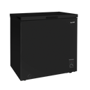 Baridi DH152  Freestanding Chest Freezer, 142L Capacity, Garages and Outbuilding Safe, -12 to -24 degreeC Adjustable Thermostat with Refrigeration Mode, Black