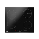 Baridi DH178  60cm Built-In Induction Hob with Bridge Zone, 4 Cooking Zones, 2800W, Boost Function, 9 Power Levels, Touch Control & Timer