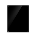 Baridi DH194  60cm Splashback for Cooker Hoods, Extractor Fans, Black Glass