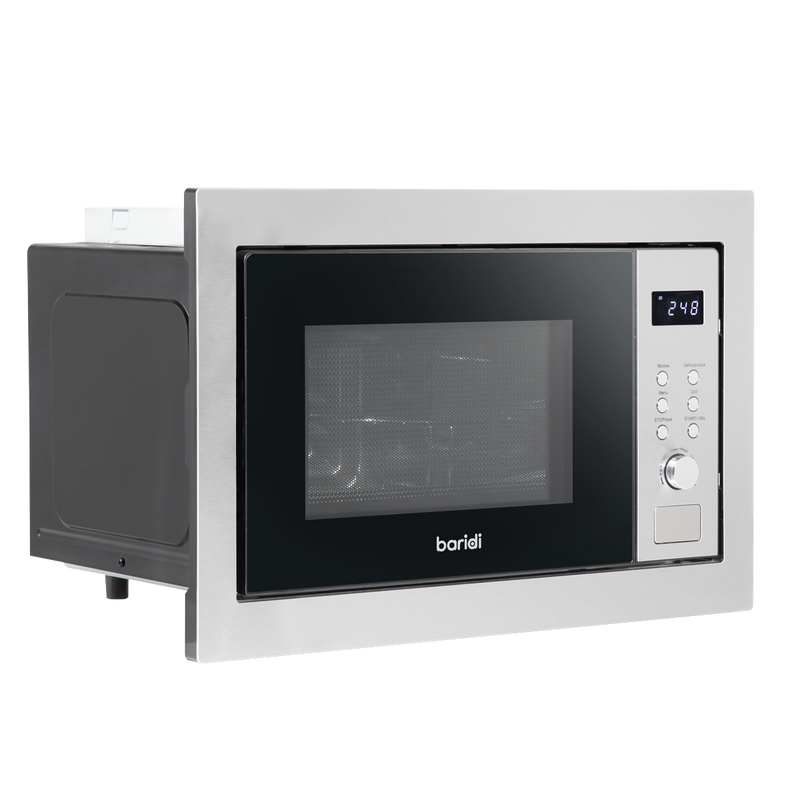 Baridi DH197  25L Integrated Microwave Oven with Grill, 900W, Stainless Steel