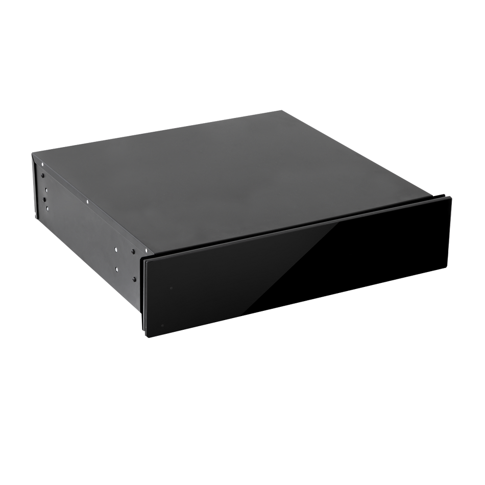 Baridi DH201  60cm Built-In Warming Drawer, Push-to-Open, Anti-Slip Mat, Black