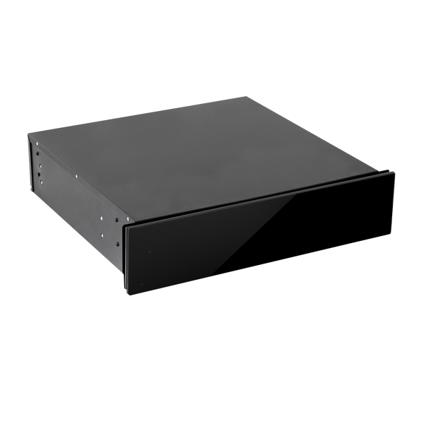 Baridi DH201  60cm Built-In Warming Drawer, Push-to-Open, Anti-Slip Mat, Black