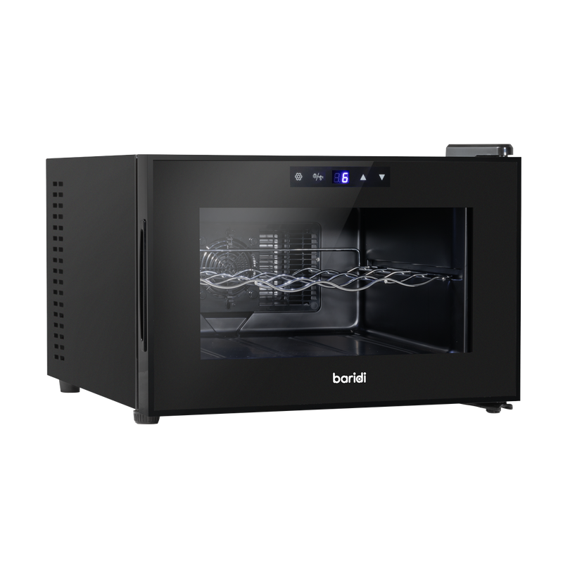 Baridi DH218  8 Bottle Wine Cooler, Thermoelectric, 5-18 degreeC, Touch Control