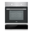 Baridi DH233 Integrated Fan-Assisted Electric Oven 60cm 55L Capacity with Warming Drawer - Black/Stainless Steel