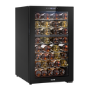 Baridi DH236  52 Bottle Dual Zone Wine Cooler, Fridge, Touch Screen Controls, LED - Black