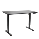 Dellonda DH245 Black Electric Height Adjustable Standing Desk with Memory, Quiet, 1400x700mm