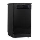 Baridi DH267 Slimline Freestanding Dishwasher 45cm Wide 10 Place Settings - Black