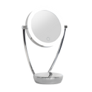 Dellonda DH3 Freestanding Double-Sided LED Vanity Mirror 7.5"