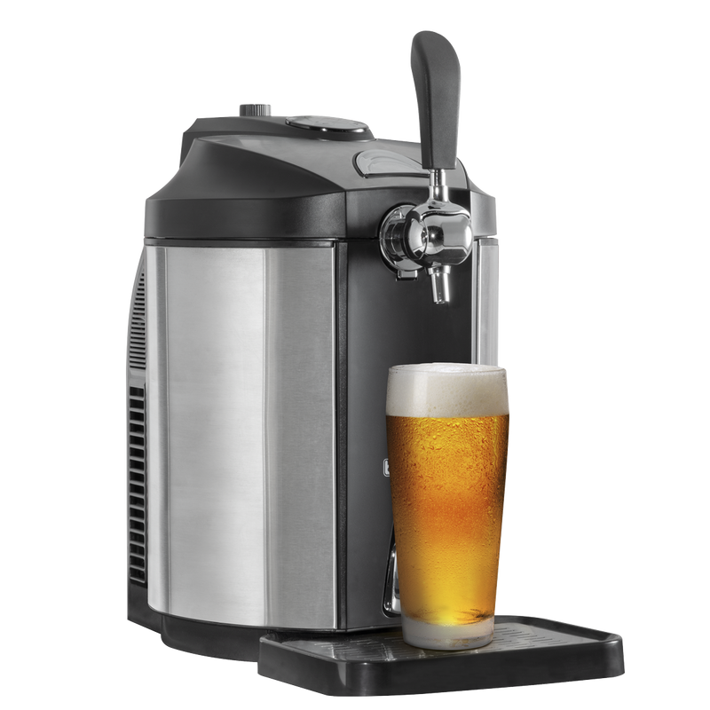 Sealey DH49 Baridi 5L Mini Keg Beer Dispenser Tap 4 degreeC Integrated Cooling