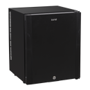 Baridi DH57  25L Ultra Quiet Drinks & Wine Mini Cooler Fridge with LED Light, Black