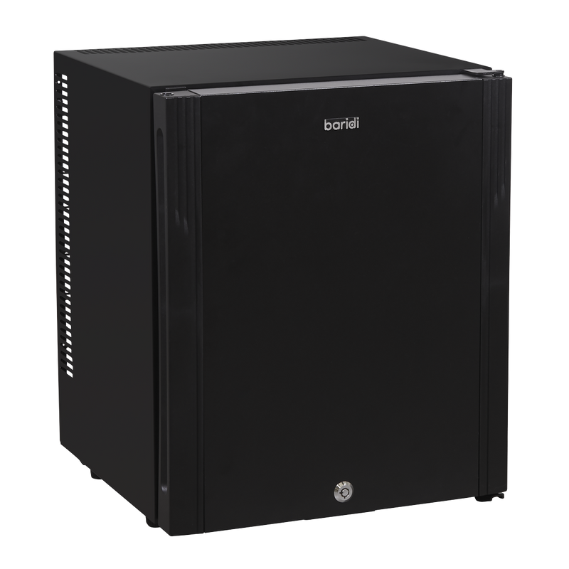 Baridi DH57  25L Ultra Quiet Drinks & Wine Mini Cooler Fridge with LED Light, Black