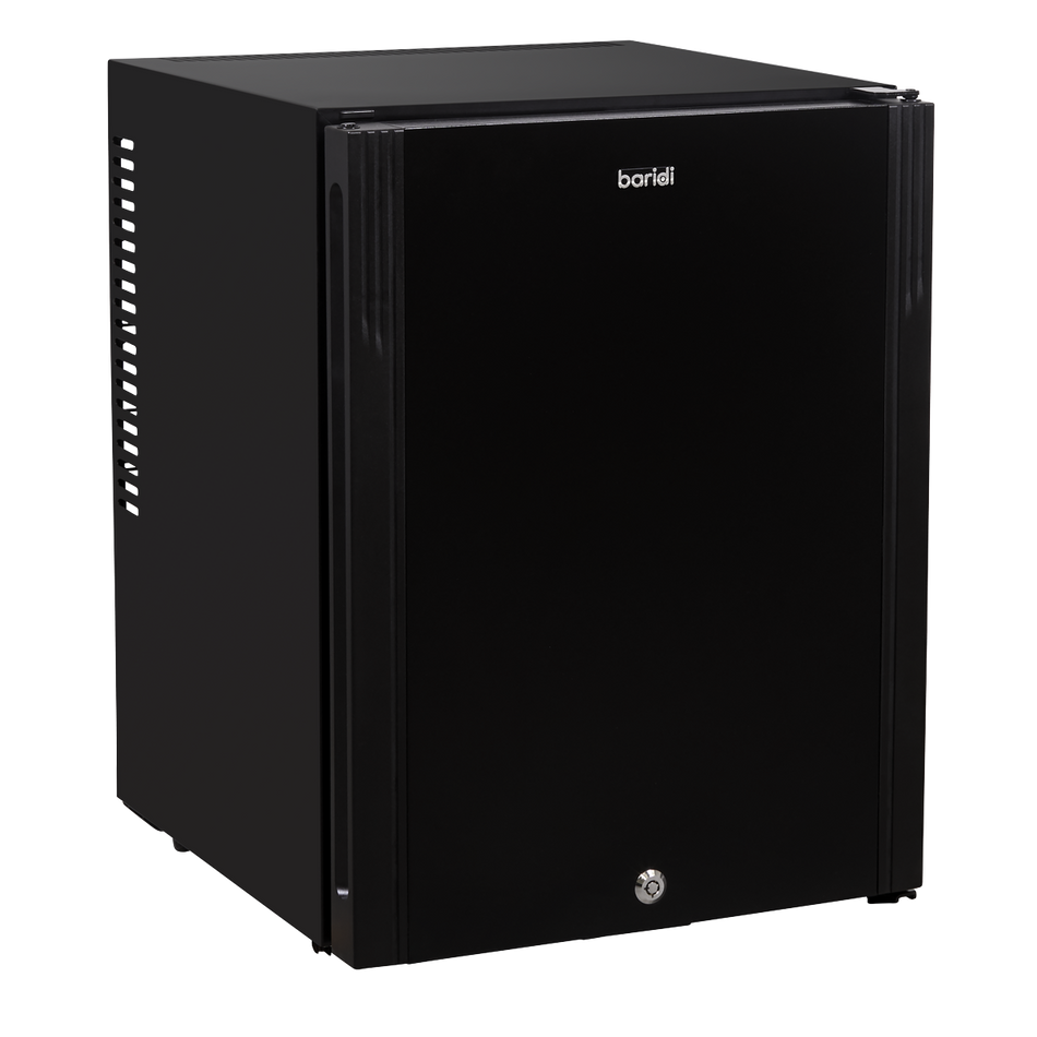 Baridi DH58  35L Ultra Quiet Drinks & Wine Mini Cooler Fridge with LED Light, Black