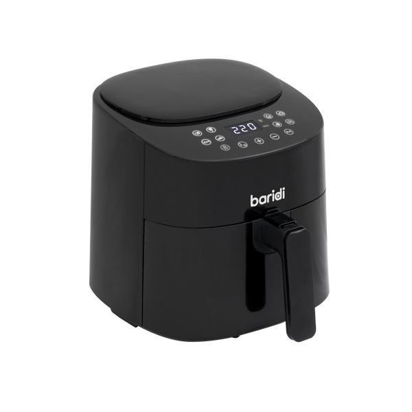 Baridi DH60  3.5L Low Fat Air Fryer with Digital Rapid Air Oil Free Circulation System, 1300W, 8 Presets