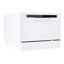 Baridi DH83  Compact Tabletop Dishwasher 6 Place Settings, 6 Programmes, Low Noise, 6.5L Cycle, Start Delay - White