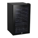 Baridi DH9  24 Bottle Wine Fridge with Digital Touchscreen Controls & LED Light, Black