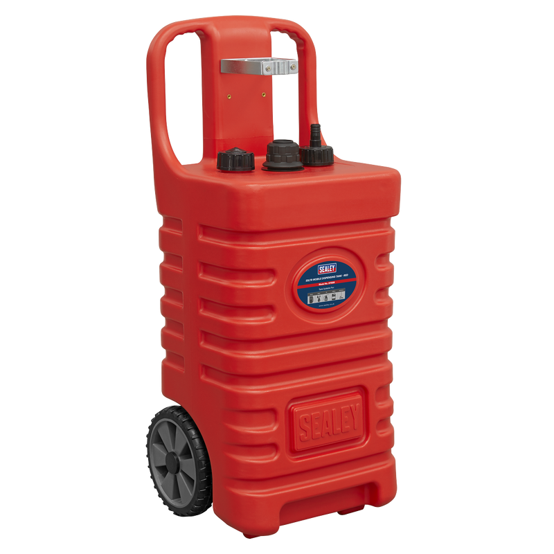 Sealey DT55R Mobile Dispensing Tank 55L - Red