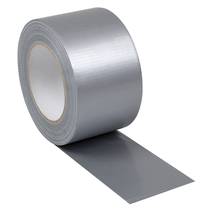 Sealey DTS75 Silver Duct Tape 75mm x 50m