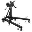 Sealey ES680D Folding 360¬º Rotating Engine Stand with Geared Handle Drive 680kg Capacity