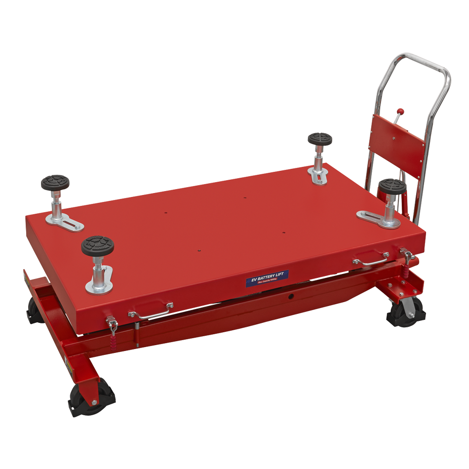 Sealey EVBT1000 1000kg Capacity EV Battery Lift/Hydraulic Platform Truck High Lift