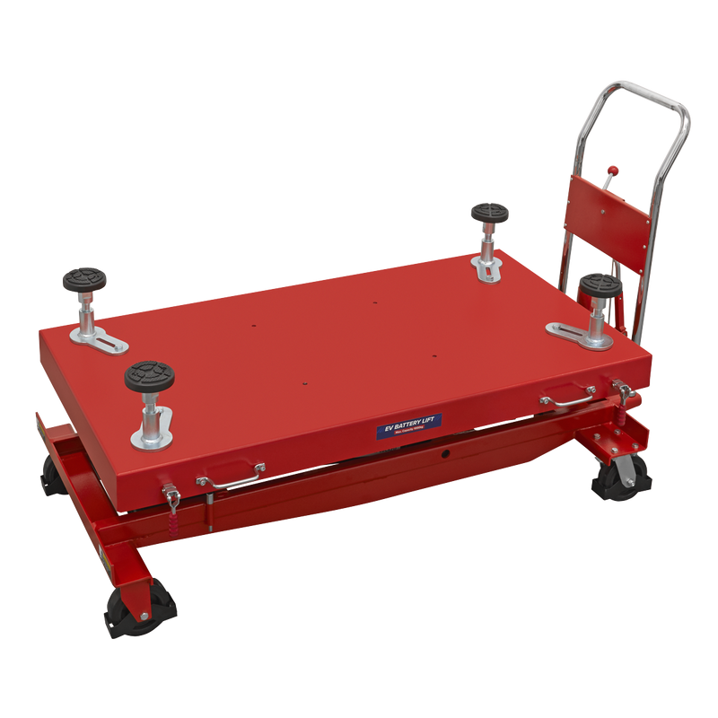Sealey EVBT1000 1000kg Capacity EV Battery Lift/Hydraulic Platform Truck High Lift