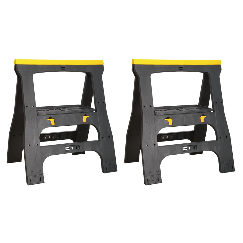 Sealey FDT42 Heavy-Duty Folding Composite Trestles