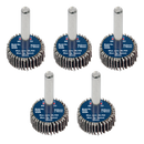 Sealey FW2510405 Abrasive Flap Wheel Diameter 25 x 10mm Diameter 6mm Shaft 40Grit - Pack of 5