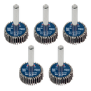 Sealey FW2510805 Abrasive Flap Wheel Diameter 25 x 10mm Diameter 6mm Shaft 80Grit - Pack of 5