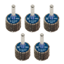 Sealey FW2520405 Abrasive Flap Wheel Diameter 25 x 20mm Diameter 6mm Shaft 40Grit - Pack of 5