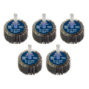 Sealey FW4020405 Abrasive Flap Wheel Diameter 40 x 20mm 40Grit Diameter 6mm Shaft - Pack of 5