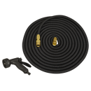 Sealey GH15E Diameter 17mm Expandable Garden Hose Black 15m Premium