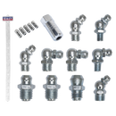 Sealey GNCSET Clip Strip Deal - Grease Nipples & Connectors