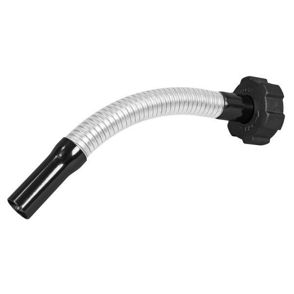 Sealey JC1SCB Flexi Pouring Spout for Screw Cap Jerry Cans - Black