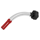 Sealey JC1SCR Flexi Pouring Spout for Screw Cap Jerry Cans - Red