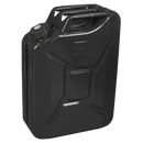 Sealey JC20SCB Screw Cap Metal Jerry Can 20L - Black