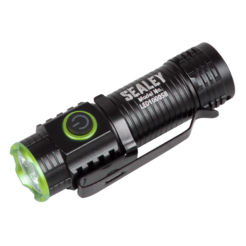 Sealey LED1000SB Rechargeable Super Beam Pocket Light 10W SMD LED
