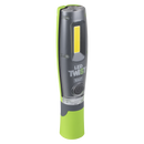 Sealey LED1001G LED Twist Rechargeable Inspection Light 8W COB & 1W SMD