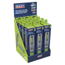 Sealey LED2001GDB Rechargeable Inspection Light 16W COB & 1W SMD LED - Green - Display Box of 12