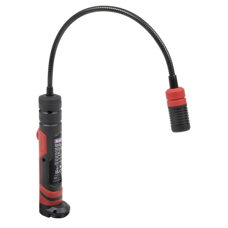 Sealey LEDFLEXPT Flexi Rechargeable Magnetic Pick-Up Tool Light 3W SMD LED