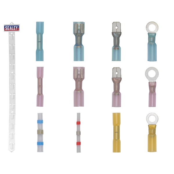 Sealey MHSTSET Clip Strip Deal - Heat Shrink Terminals