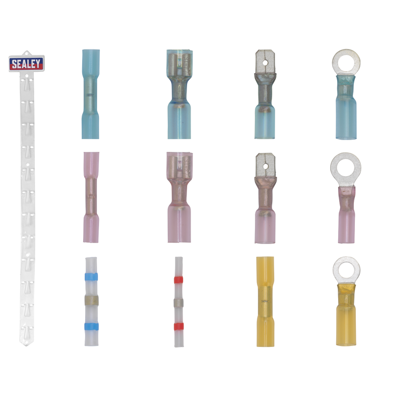 Sealey MHSTSET Clip Strip Deal - Heat Shrink Terminals
