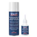 Sealey MK200 Mitre Bonding Kit with Super Glue 50g & Activator 200ml for Instant Bonding