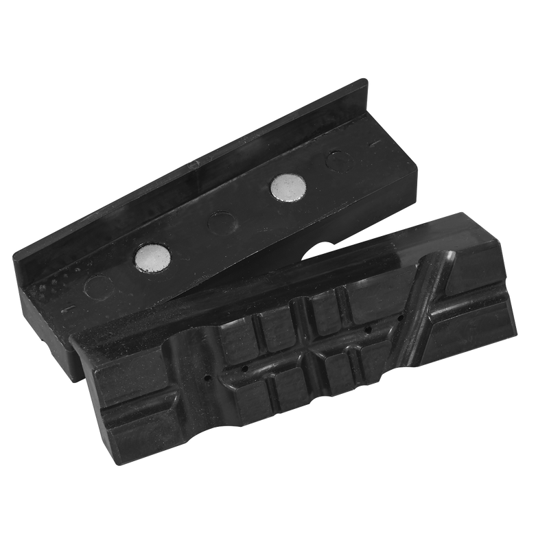 Sealey MVJ100 100mm Magnetic Soft Grip Vice Jaws