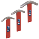 Sealey MW15 Curved T-Dollies for Sheet Metal Forming
