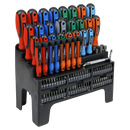 Sealey S01248 Screwdriver, Bit & Nut Driver Set 100pc