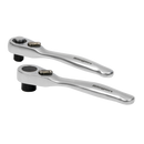 Sealey S01250 Micro Ratchet Wrench & Bit Driver Set 2pc