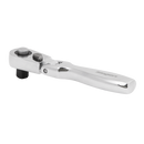 Sealey S01254 Micro Flexi-Head Ratchet Wrench 1/4"Sq Drive