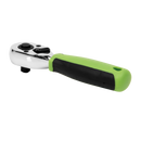 Sealey S01258 Ratchet Wrench 1/4"Sq Drive Stubby  Flip Reverse