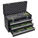 Sealey S01266 Portable Tool Chest 3 Drawer with 98pc Tool Kit